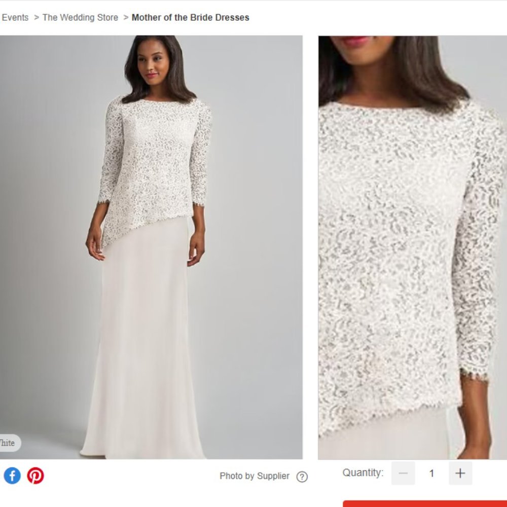Champagne color Mother of the Bride Dress- Long, size 18W - NEW